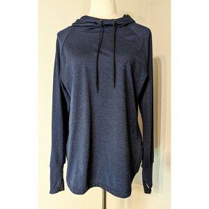 Tangerine Womens Activewear Long Sleeve Hoodie Pullover Shirt Size SMALL